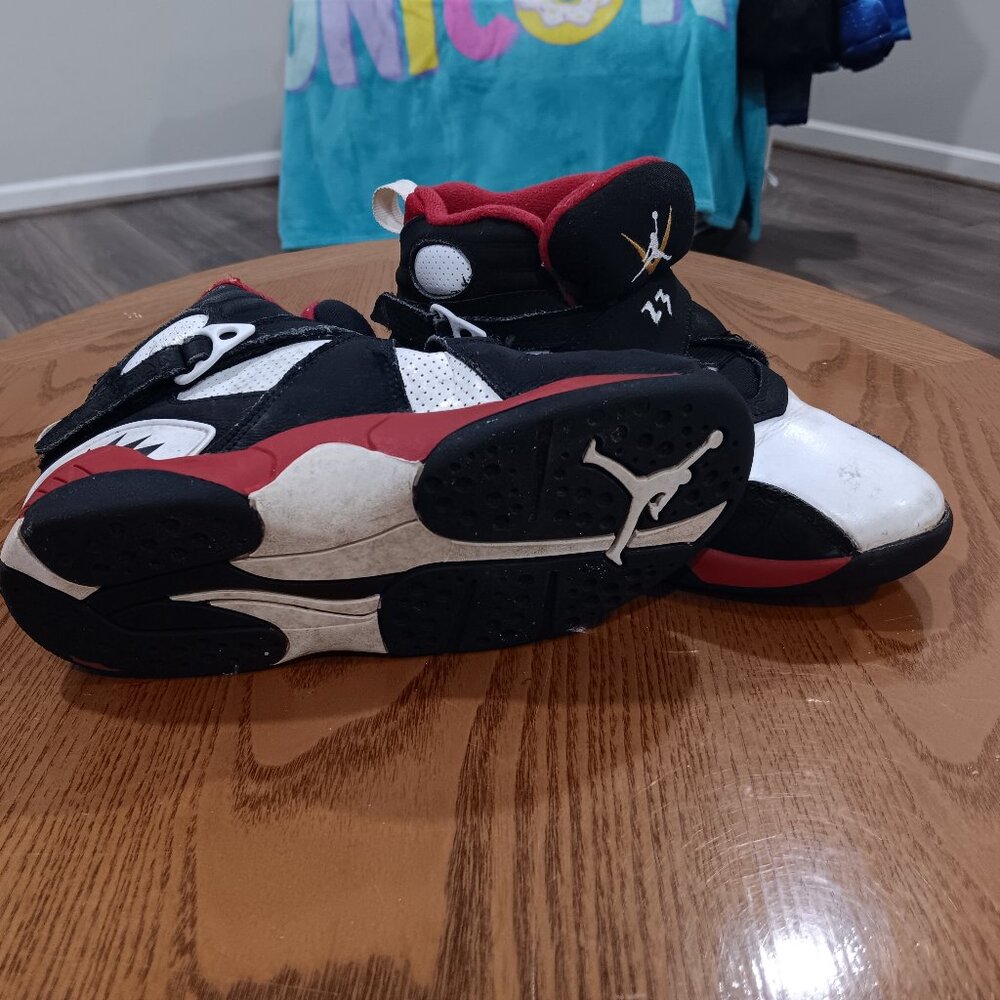 Nike Air Jordan 8 Retro Paprika Sneakers Youth Size 2 - Picture 4 of 8